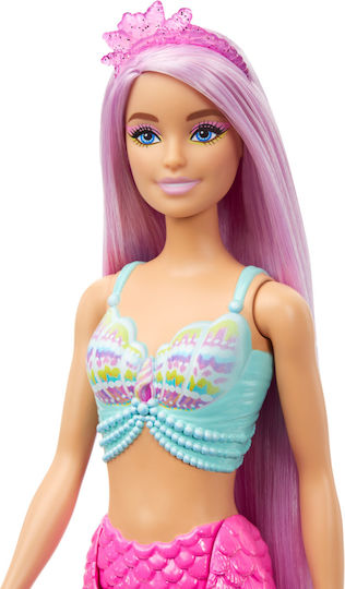 Barbie Mermaid Doll Touch of Magic Mermaid Long Hair for 3+ years+ Years 17cm