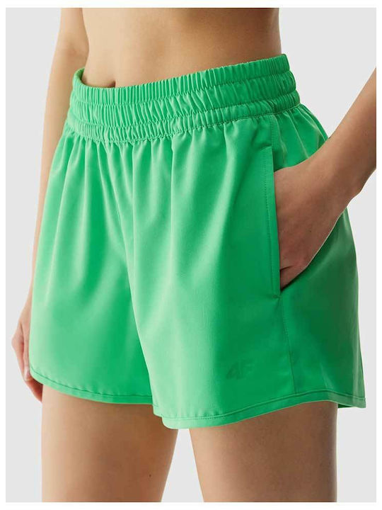 4F Damen Kurze Hosen Strand Grün