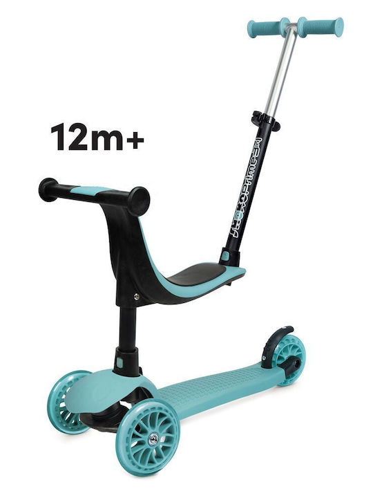 Lumânare De Paște Cu Jucărie Patineta Multifuncțională 3 În 1 Albastru Deschis Pentru 12+ Luni Shoko