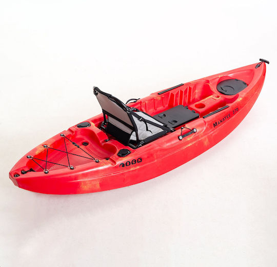 SCK Manatee 270 0201-27054 Kayak din plastic Pescuit 1 persoană Roșu