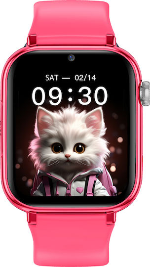 MaxCom 43mm Smartwatch με SIM (Ροζ)