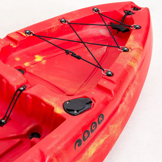 SCK Manatee 270 0201-27054 Kayak din plastic Pescuit 1 persoană Roșu
