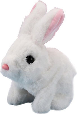 Plush Bunny with Movement & Sound 15 cm.