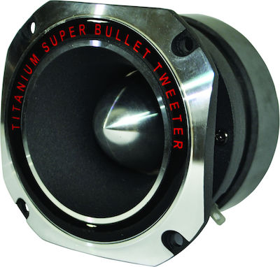 Bullet Car Audio Round Tweeter 93dB