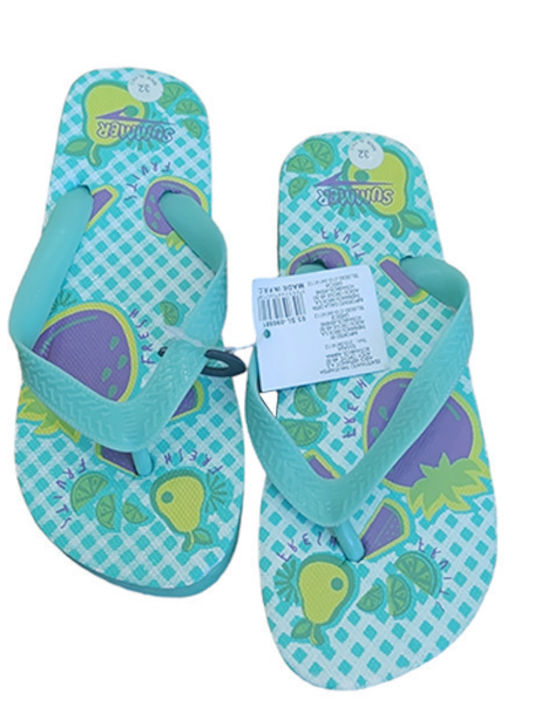 Παιδικές Σαγιονάρες Flip Flops Γαλάζιες