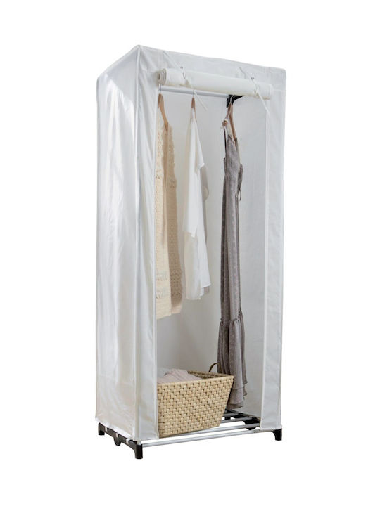 Fabric Wardrobe with Zipper and Shelves CIRAN3437-B