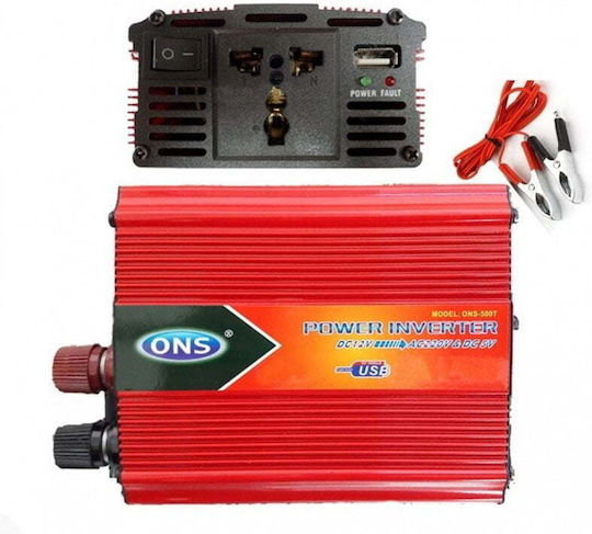 Inverter für Autos 300W für 12V DC mit 1xUSB
