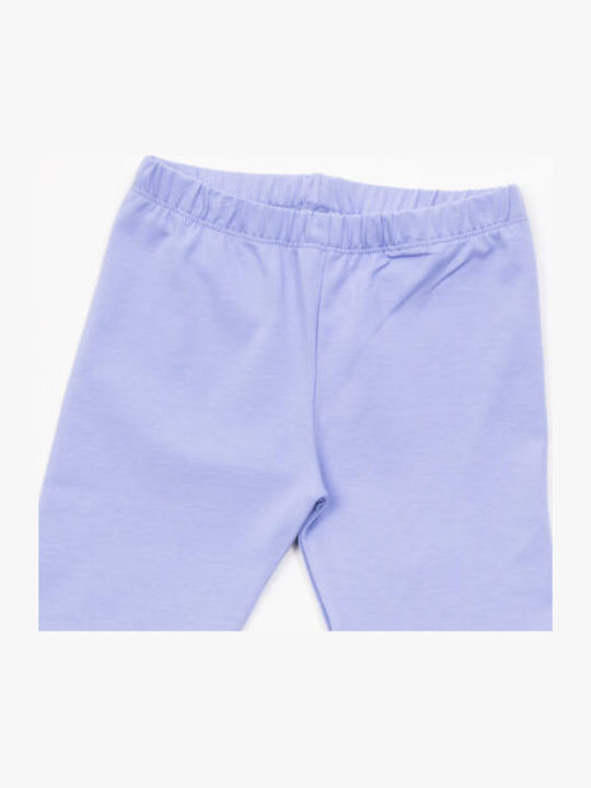 Kinder Leggings Radfahren Kurz Lavender