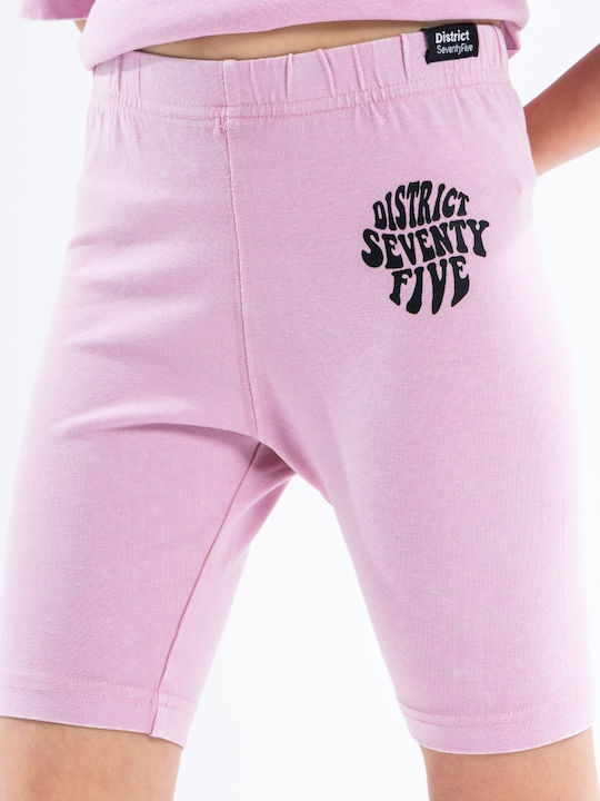 Kids Legging Cycling Short Lilac