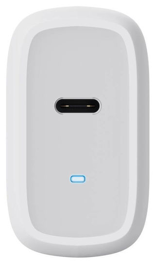 Trust Φορτιστής με Θύρα USB-C και Καλώδιο USB-C - USB-C 45W Power Delivery Λευκός (Maxo)
