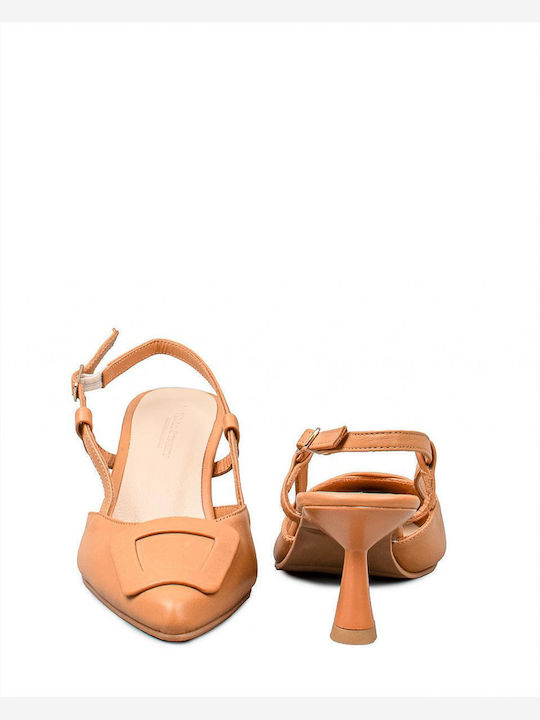 Brown Heels with Strap