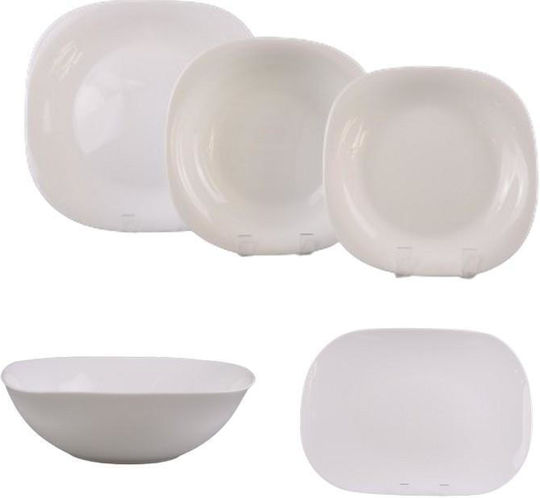 Max Home Shallow Serving Plate Made of Porcelain