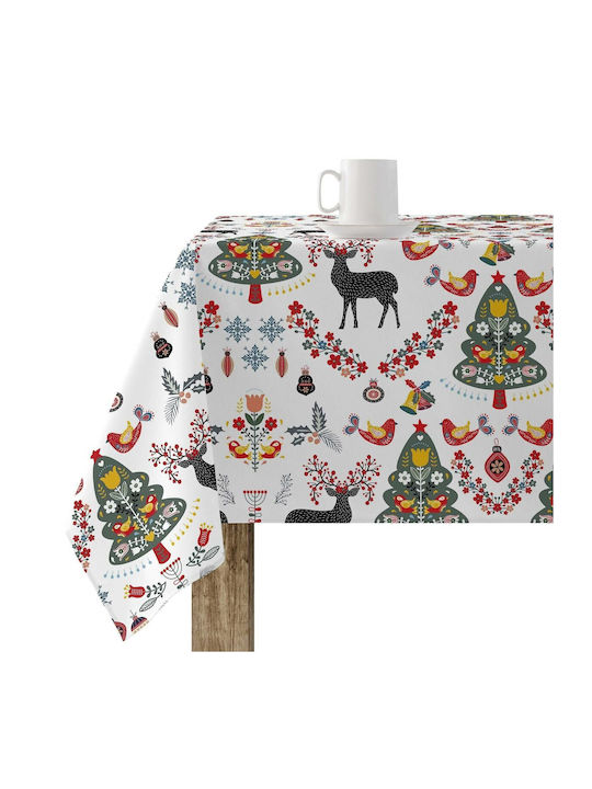 Mauré Christmas Tablecloth Fabric L140xW140cm 1pcs