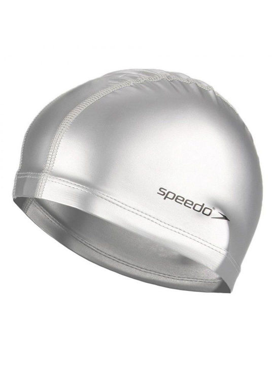 Speedo Pace Cap Adults Swimming Cap Gray