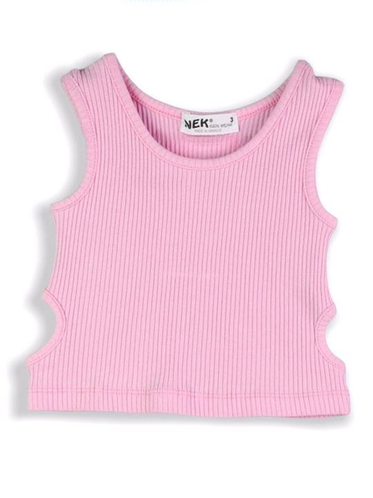 Nek Kids Wear Set pentru copii cu Șorturi Vara 2buc Lilac