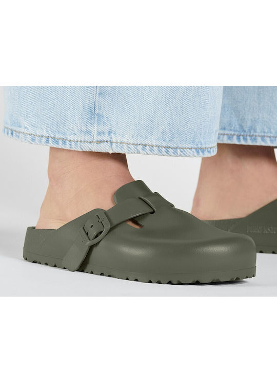 Birkenstock Boston EVA Men's Anatomic Clogs Green