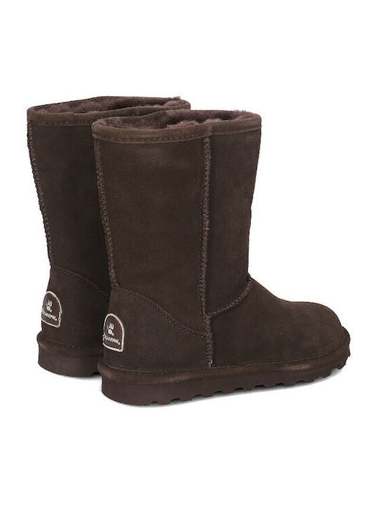 Bearpaw Elle Women's Leather Boots Brown