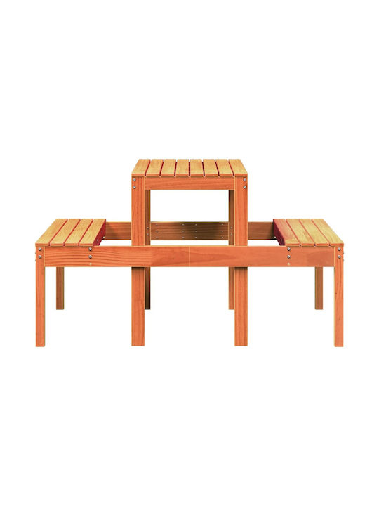 Wooden Masa pentru spații exterioare 110x134x75buc
