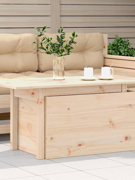 Garden Table Outdoor from Acacia 100x50x75cm