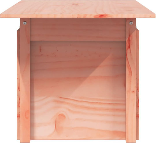 Masă Exterior Din Salcâm Maro Și Lemn De Brad 100x50x75cm
