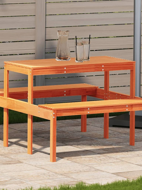Wooden Masa pentru spații exterioare 110x134x75buc