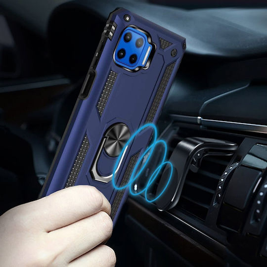 Erbord Back Cover Μεταλλικό Μπλε (Moto G 5G Plus)