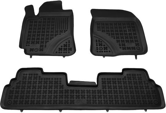 Rezaw Plast Trunk Mat Tray Type for Toyota Corolla Verso 2004 2009 Black