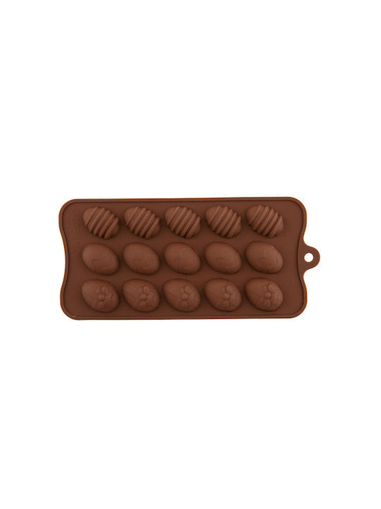Sugar Love No Coating Silicone Chocolates 15 Cups Baking Pan 22x10x1.5cm