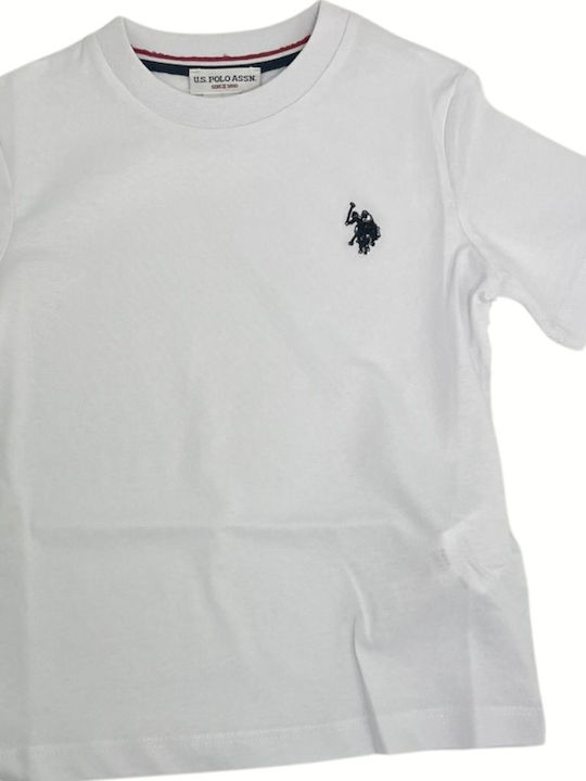 U.S. Polo Assn. Kinderhemd Kurzarm Sand