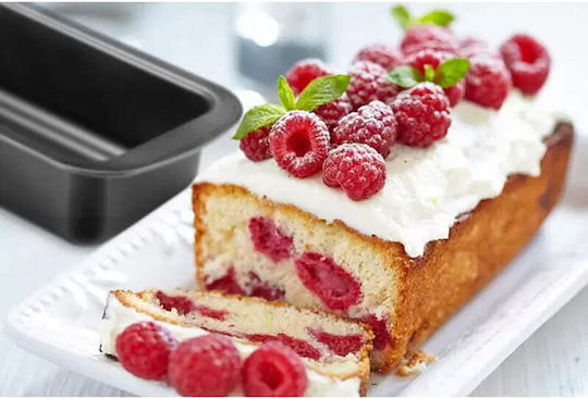 Sidirela Non-stick Aluminum Cake Baking Pan Noir 28x15x6.5cm