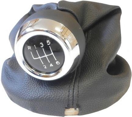 Me Premium Shift Knob for Audi Cabriolet Hyundai Coupe Kia Mini / Roadster Mini Clubman / Roadster / Countryman Renault Coupe Smart Roadster Subaru Mini Black