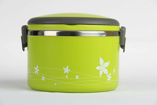 Veltihome Cutie pentru Mâncare Inox Verde 1000ml 1buc