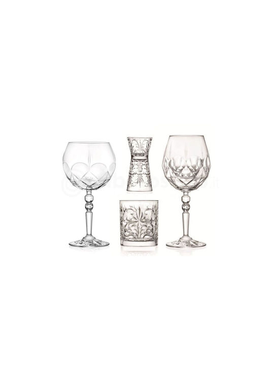 RCR Set Gläser Cocktail/Trinken aus Kristall 530ml 4Stück