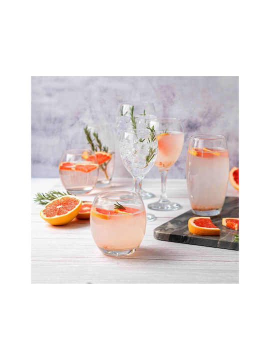 Luigi Ferrero Set Gläser Wasser / Cocktail/Trinken aus Glas 510ml 6Stück
