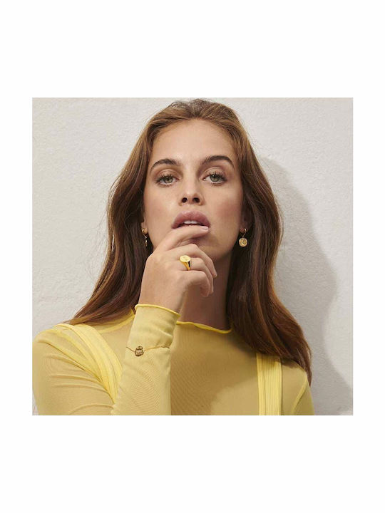 Radiant Earrings made of Steel Gold Plated