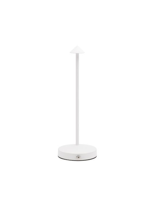 ArteLibre Angelina Table Decorative Lamp LED Battery White