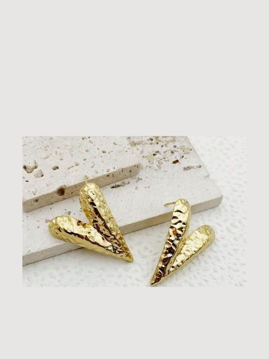 JWLS Earrings made of Steel Gold Plated