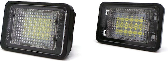 License Plate Lights Led 12V for Mercedes-Benz GLK 2pcs