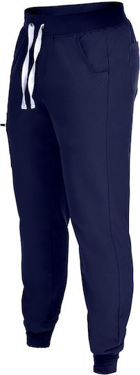Be Unique Unisex Ιατρικό Παντελόνι Navy Μπλε