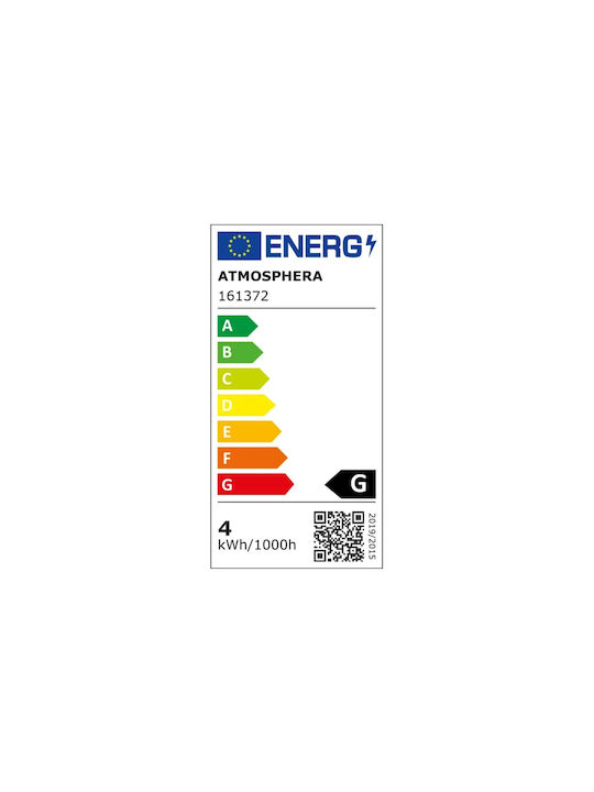 Atmosphera Pendant Light Orange with Socket E27