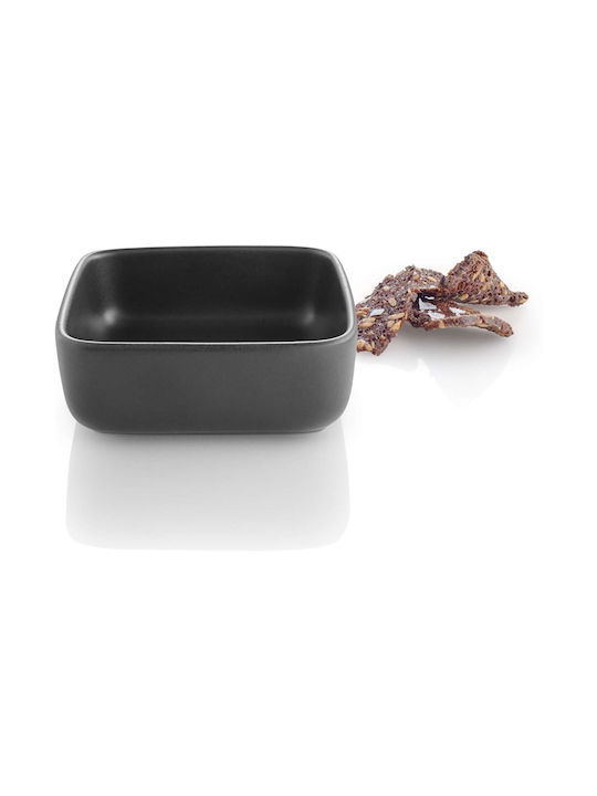 Eva Solo Serving Bowl Square Ceramic Black 11x11cm