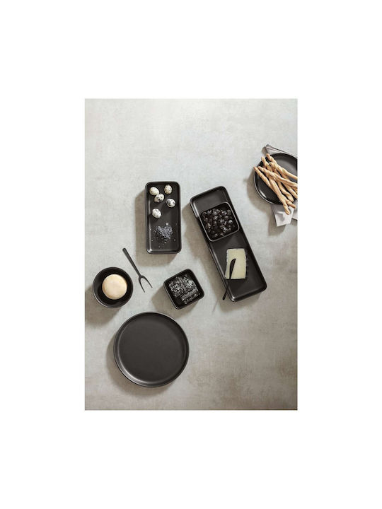 Eva Solo Serving Bowl Square Ceramic Black 11x11cm
