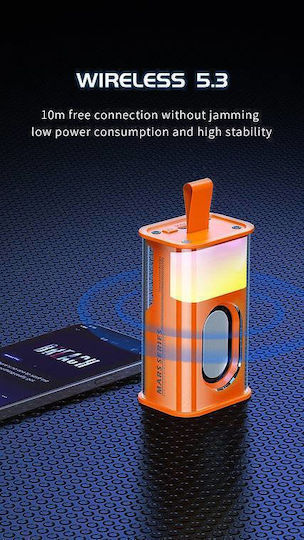 Recci Bluetooth Speaker 5W with Battery Life up to 3 hours Black RSK-W30