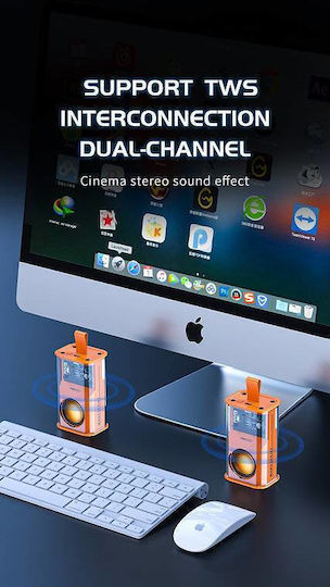 Recci Bluetooth Speaker 5W with Battery Life up to 3 hours Black RSK-W30