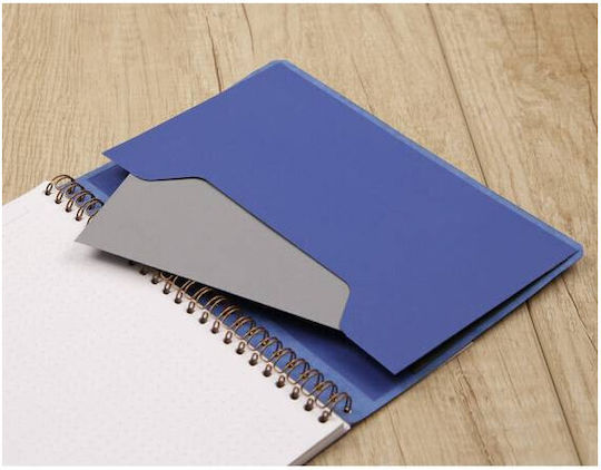 Rhodia Σημειωματάριο Σπιράλ A5 60 Φύλλων Ριγέ Καφέ