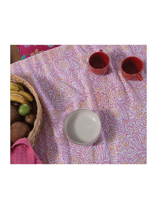 Nef-Nef Homeware Tablecloth Roman Fuchsia 140x140cm