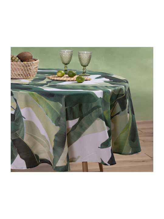 Nef-Nef Homeware Tischtuch Tropicana Green 140x240cm