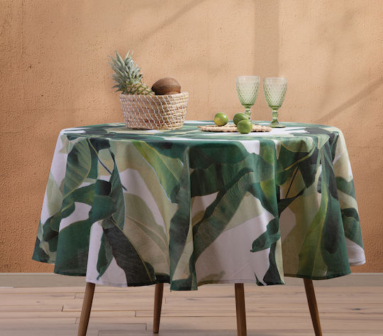 Nef-Nef Homeware Tischtuch Tropicana Green 140x180cm