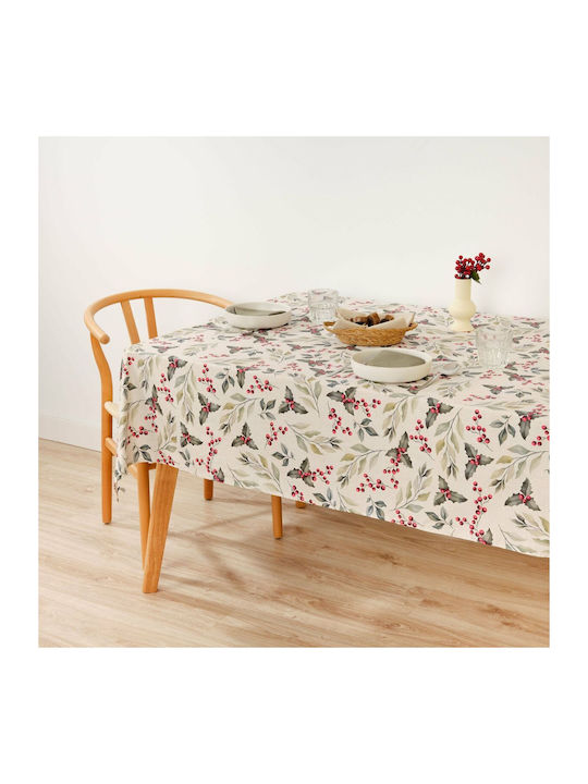 Mauré Christmas Tablecloth Fabric L200xW140cm 1pcs