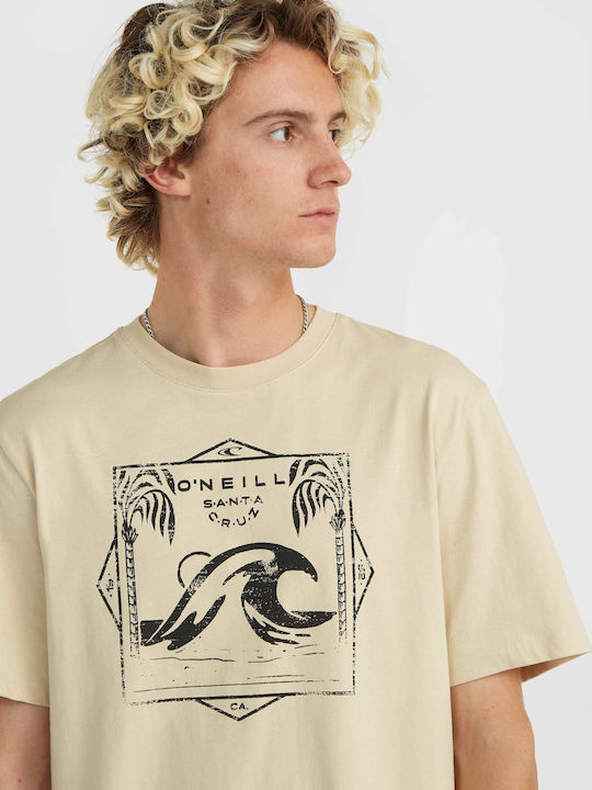 T-shirt Μπεζ